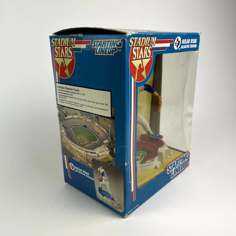Starting Lineup 1992 MLB Stadium Stars Nolan Ryan Arlington Stadium Texas Ranger